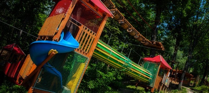 Park linowy – Rzyki Park linowy – Rzyki
